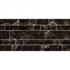 Настенная плитка Plaza Black 23x50см