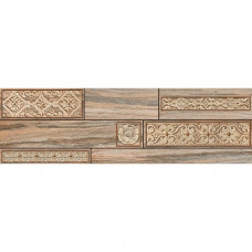 Фриз Bosco Dark Brown 15x50см