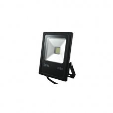Прожектор светодиодный SMD 20W 6000K черный