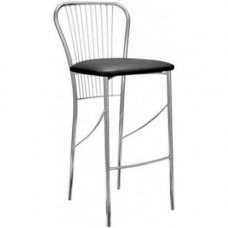 Стул барный Cezar hoker chrome scaden черный