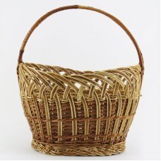 Корзинка плетеная 38x30x21см