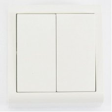 Выключатель 2-клавишный