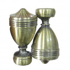 Комплект наконечников для карниза Ремус 16мм 2шт золото антик