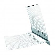 Профиль угловой с армирующей сеткой ПВХ 2м