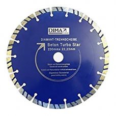 Диск алмазный для бетона Turbo Star 230х22.23мм