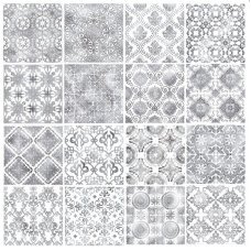 Плитка настенная Decorado Stucco Gris 20х20см