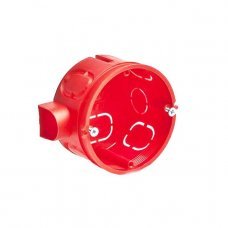 Подрозетник D65хH40 с саморезами