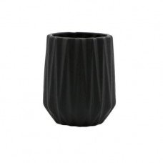 Стакан для зубных щёток Solana black SOL27CE