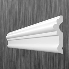 Плинтус потолочный U-50 9x58мм