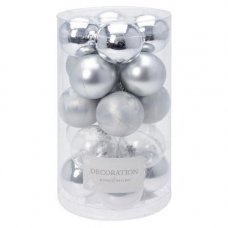 Набор елочных шаров 40мм 20шт