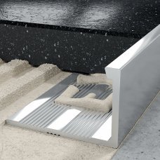 Внешний профиль для плитки серебряный 2500х12мм