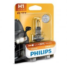 Лампочка для фар с цоколем H1 12В