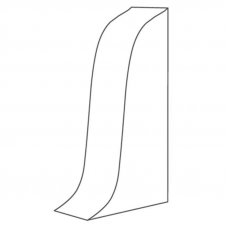 Заглушка правая для плинтуса Premium 245 22х59мм