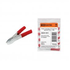 Клемма крокодил 15A 75мм 10шт