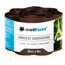 Бордюр садовый 30-011 коричневый 10см