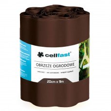 Бордюр садовый 30-013 коричневый 20см