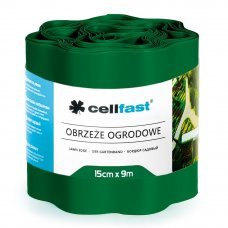 Бордюр садовый 30-022 зеленый 15см