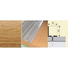 Угол внутренний дуб светлый 20х20х1800мм