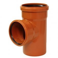 Тройник РVC 125х110мм 87°