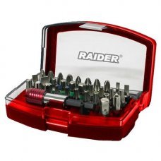 Набор бит 32шт Raider