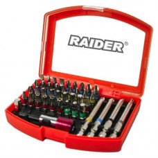 Набор бит 42шт Raider