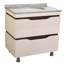 Тумба с раковиной Dofine Бежевый 85