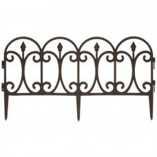 Забор декоративный для сада 60x33см 4шт