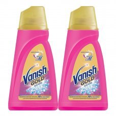 Пятновыводитель Vanish Gold Pink 2х940мл