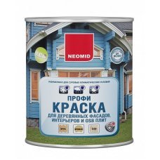 Краска для деревянных фасадов и OSB Neomid 0,9л