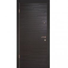 Дверь металлическая Вектор Wenge/White левая 86х204см