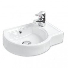 Раковина подвесная Bianco 43x30x13.6см правосторонняя