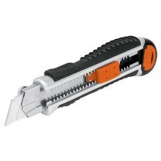 Нож с отламывающимся лезвием 25мм+5лезвий