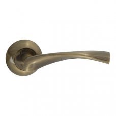 Ручка дверная на розетке Puerto AL 506-08 AB бронза