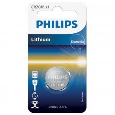 Батарейка PHILIPS CR2016 Lithium 1 шт.