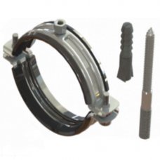 Хомут для труб с дюбелем 1 1/2