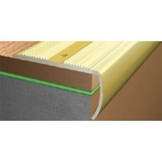 Профиль лестничный 40х22х1800мм серебро