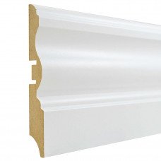 Плинтус напольный Smartprofile Paint 100L белый 2400x16x100мм