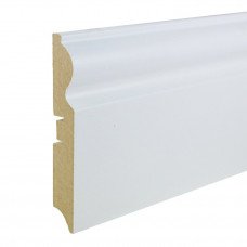 Плинтус напольный Smartprofile Paint 110C белый 2400x16x110мм