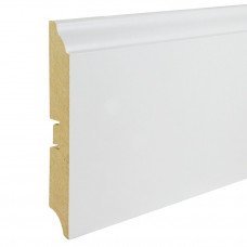 Плинтус напольный Smartprofile Paint 120B белый 2400x16x120мм