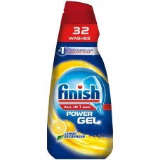 Порошок для посудомоечных машин Finish Gel Lemon 650мл