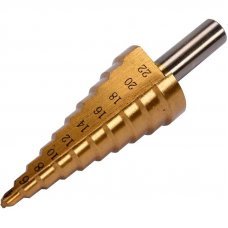 Сверло по металлу ступенчатое 4-22мм YT44741