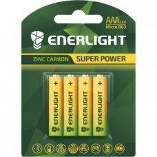 Батарейки ENERLIGHT SUPER POWER AAA Zinc-Carbon 4 шт.