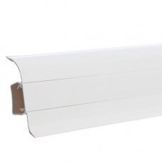 Плинтус напольный Flex 501 белый 2500x21x55мм