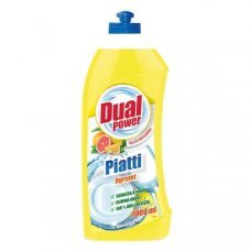 Средство для мытья посуды Dual Power Апельсин 1л