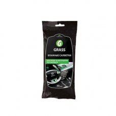 Салфетки влажные для ухода за интерьером Grass