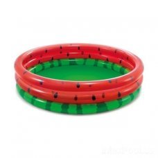 Бассейн надувной детский Арбуз 168x38см 581л