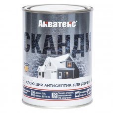 Сканди кроющий антисептик для древесины айсберг 0.75л