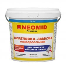 Шпатлевка-замазка универсальная наружная 1.4кг Neomid