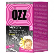 Жидкость против комаров OZZ Baby 45 ночей 30мл