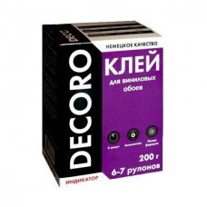 Клей для виниловых обоев Decoro 110-200 200г